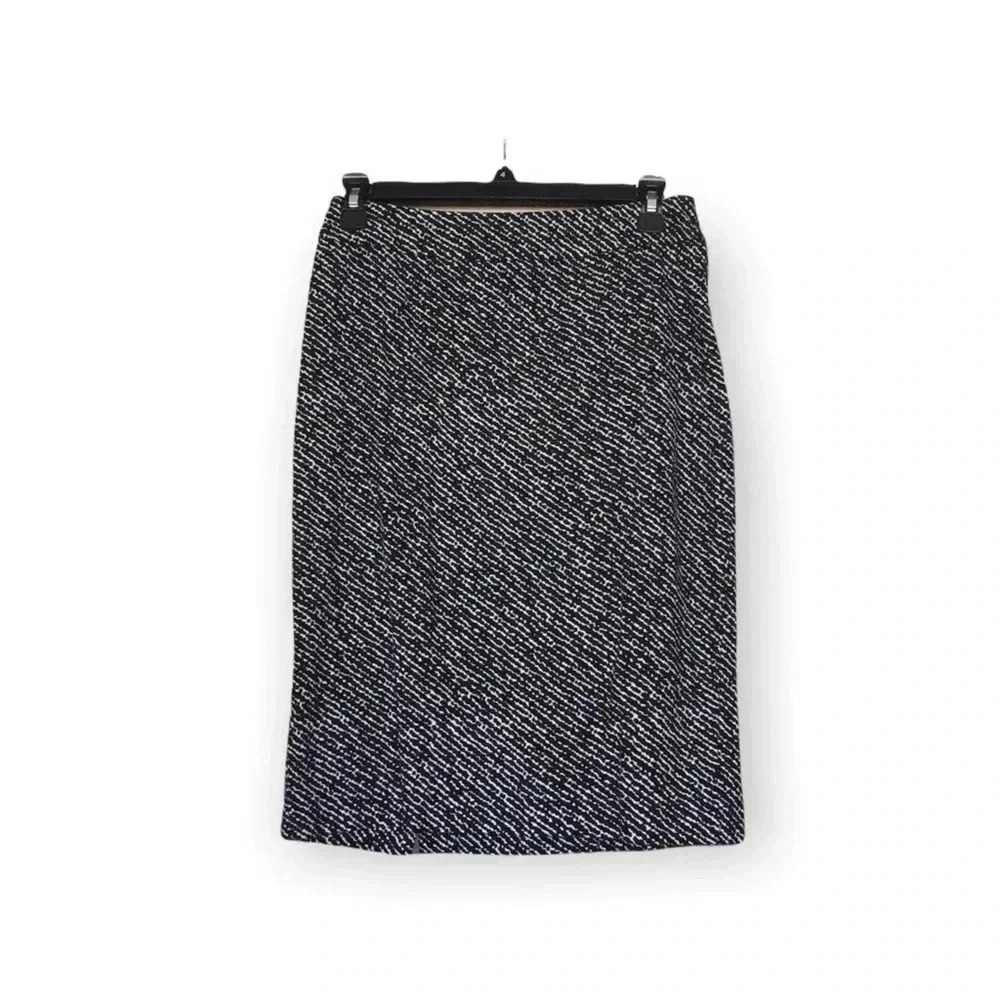 NY & Co Black and White Pencil Skirt Business Work